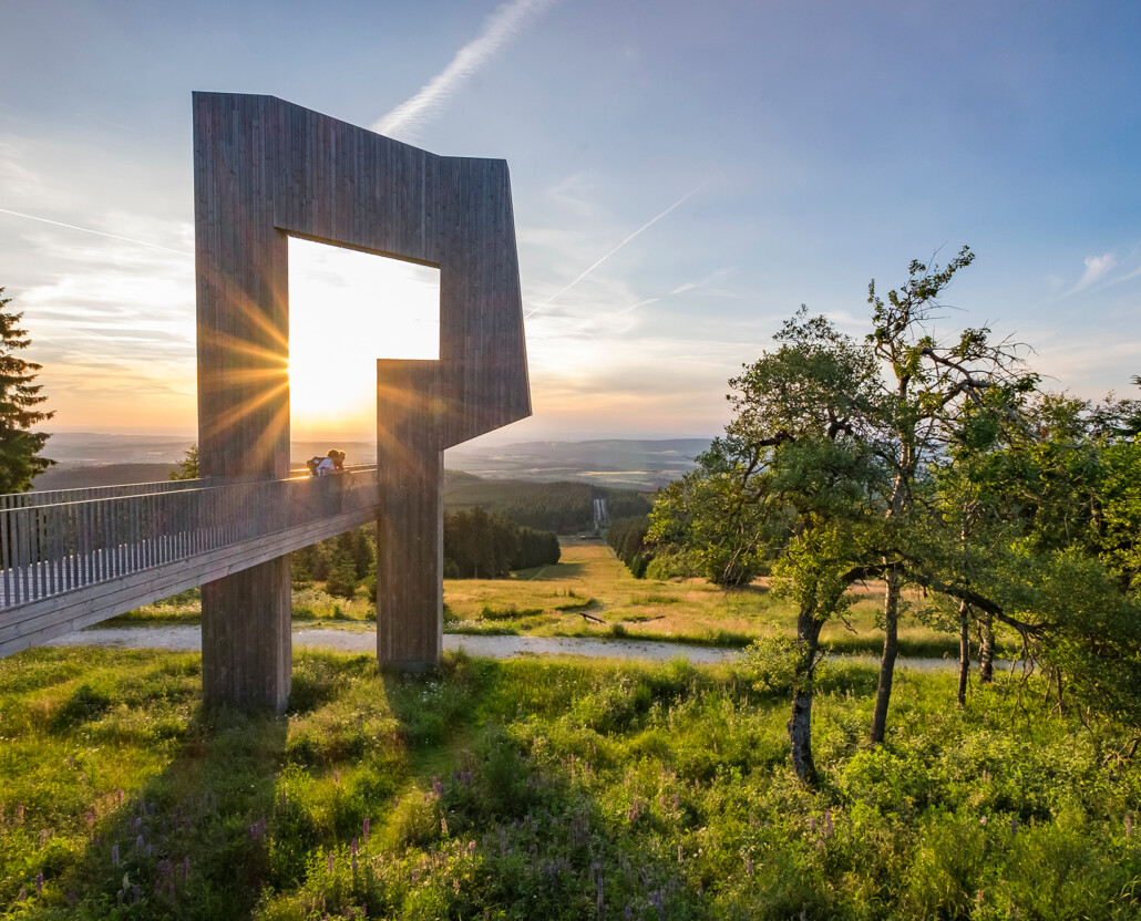 Nationalpark-Tor Erbeskopf © Klaus-Peter Kappest